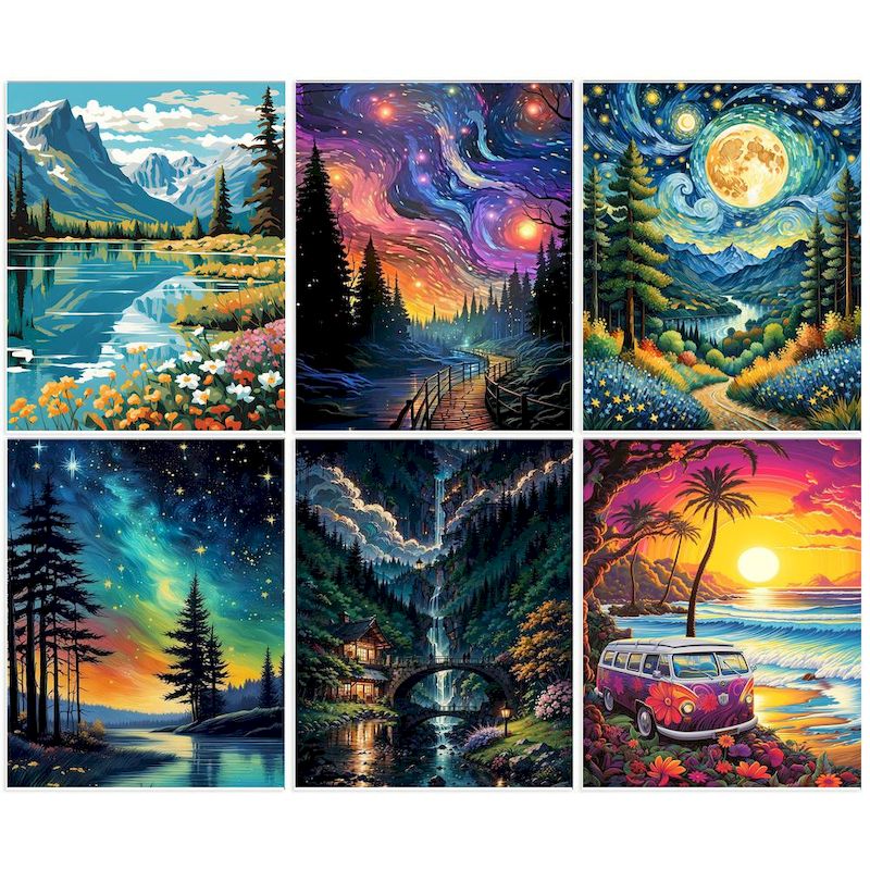 Art Craft Meaning - GATYZTORY 40x50cm Malen nach Zahlen DIY