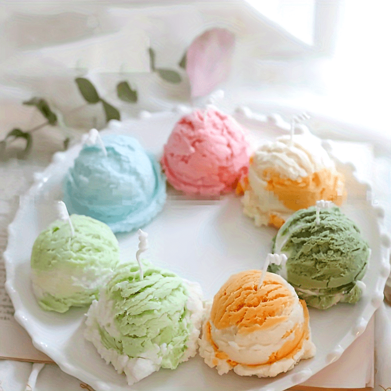 Art Craft Ice Cream - Eis Sphärische Kerze Machen Silikon Seife