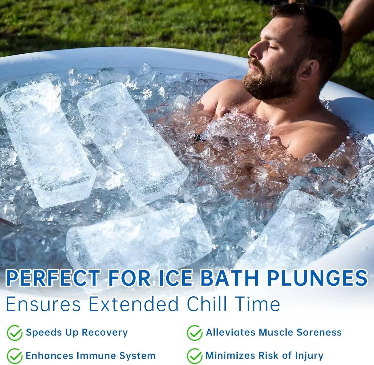 Extra große Eiswürfelformen, E – Art Craft Ice Cream Bewertung und Preis