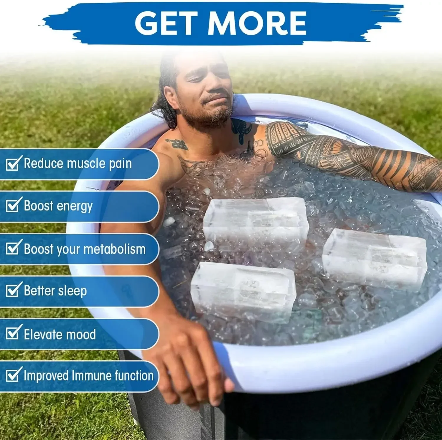 Extra große Eiswürfelformen, E – Art Craft Ice Cream Bewertung und Preis