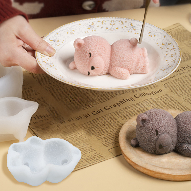 Neue Nette 3D Schlafen Bär Mou – Art Craft Ice Cream Bewertung und Preis