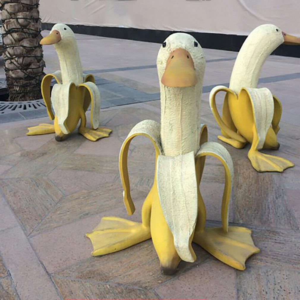 Bananen-Ente, kreative Gartend – Art Craft Duck Bewertung und Preis