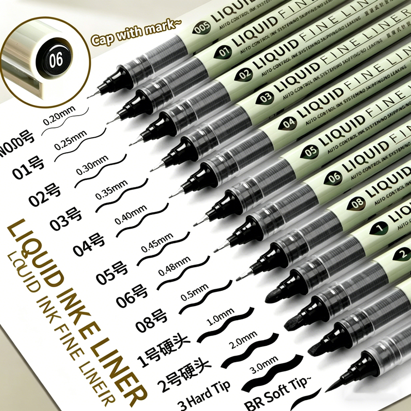 5/8/12 Tibs Schwarzer Stift Fe – Craft And Art Difference Bewertung und Preis