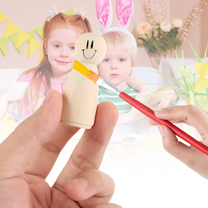 2/5/10 Stück Holzklammerpuppen – Craft And Art Difference Bewertung und Preis