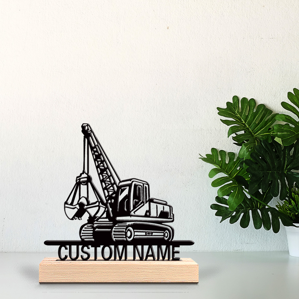 1 Stück Traktor-Statue aus Met – Letter S Art Craft Bewertung und Preis