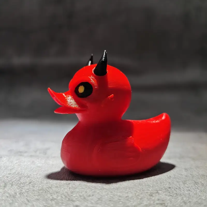 3D-gedruckte Teufel-Enten-Stat – Art Craft Duck Bewertung und Preis