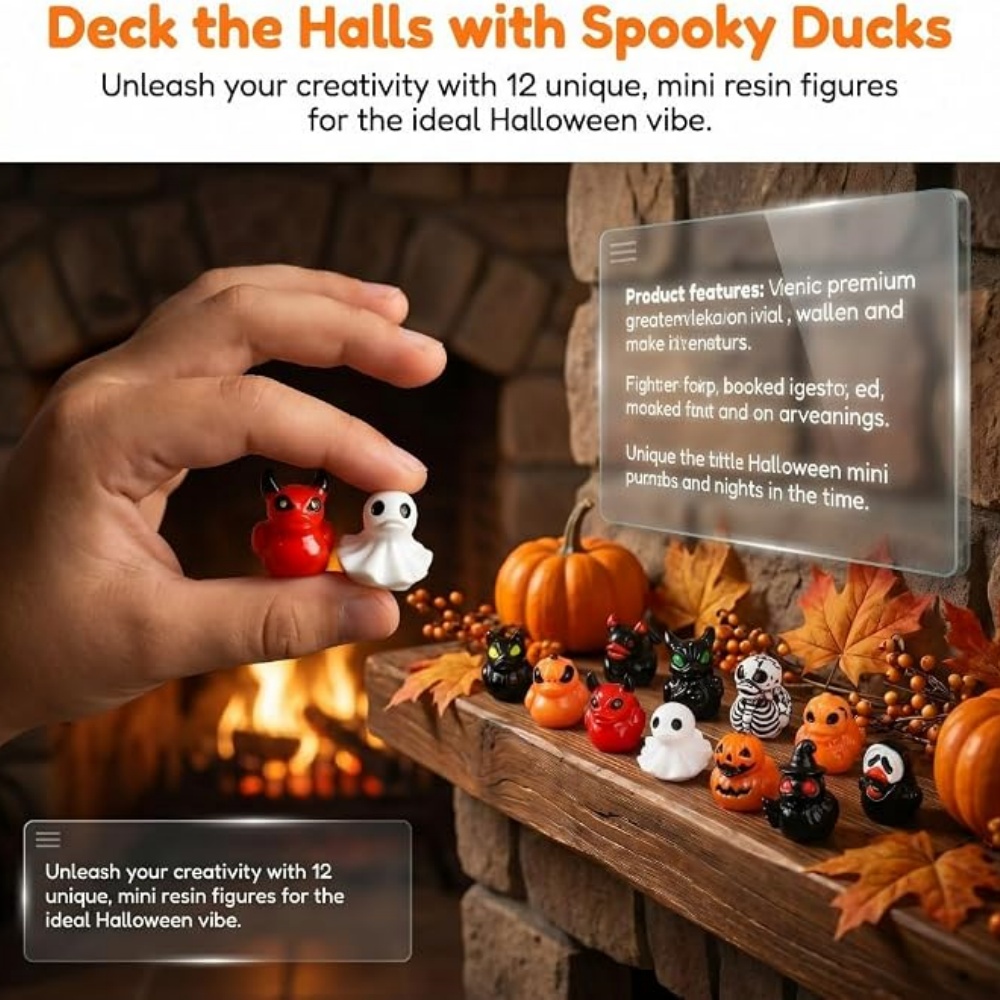 10/100 Stück Halloween Mini-En – Art Craft Duck Bewertung und Preis