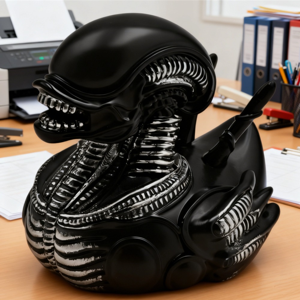 Alien-Enten-Harzstatue, böse A – Art Craft Duck Bewertung und Preis
