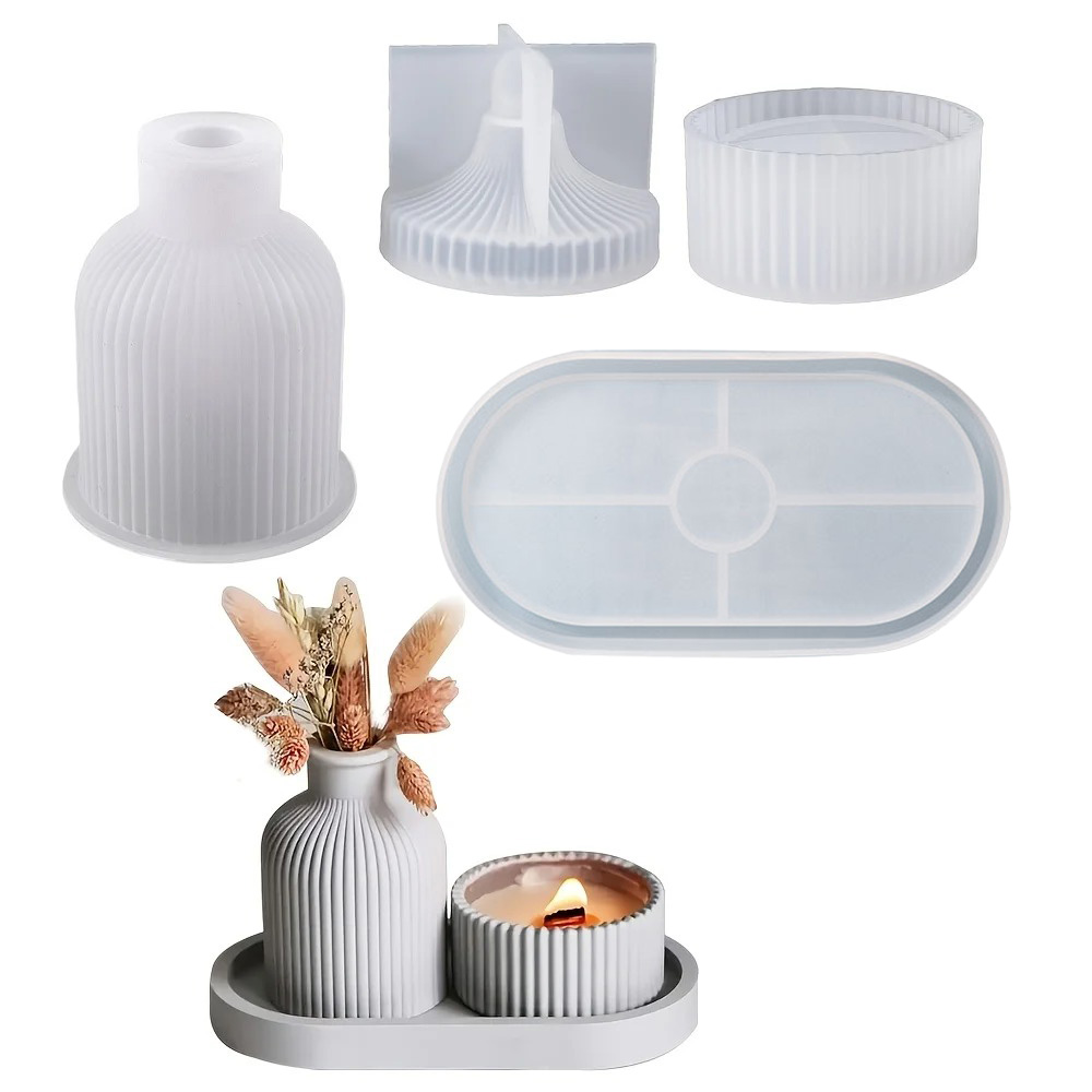 4 Stück Silikonformen, ovale T – Art Craft Website Bewertung und Preis