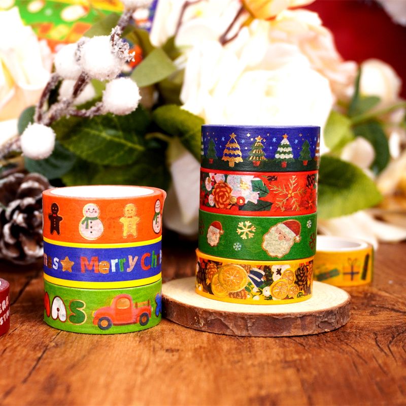 12 Rollen Vintage-Weihnachtsba – Washi Tape Rolls Bewertung und Preis