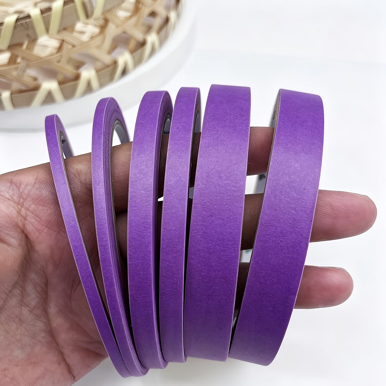 3/6 Rollen lila Masking-Washi- – Washi Tape Rolls Bewertung und Preis