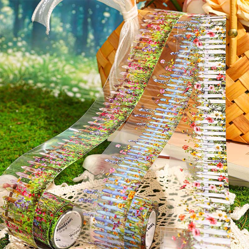 1 Rolle Zaun-Dekoband aus PET, – Washi Tape Rolls Bewertung und Preis