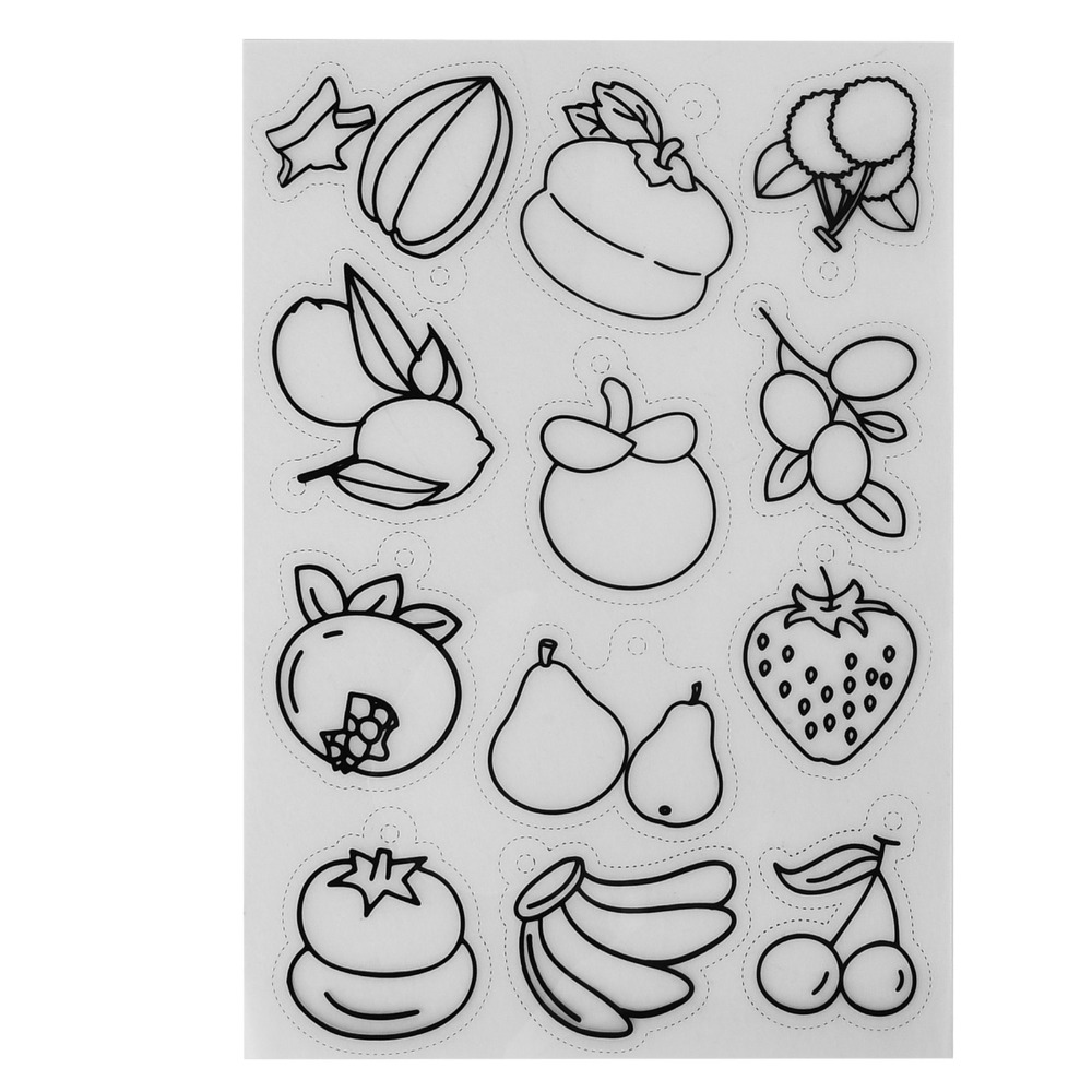 8 Stück Obst- und Gemüsemuster – Craft And Art Difference Bewertung und Preis