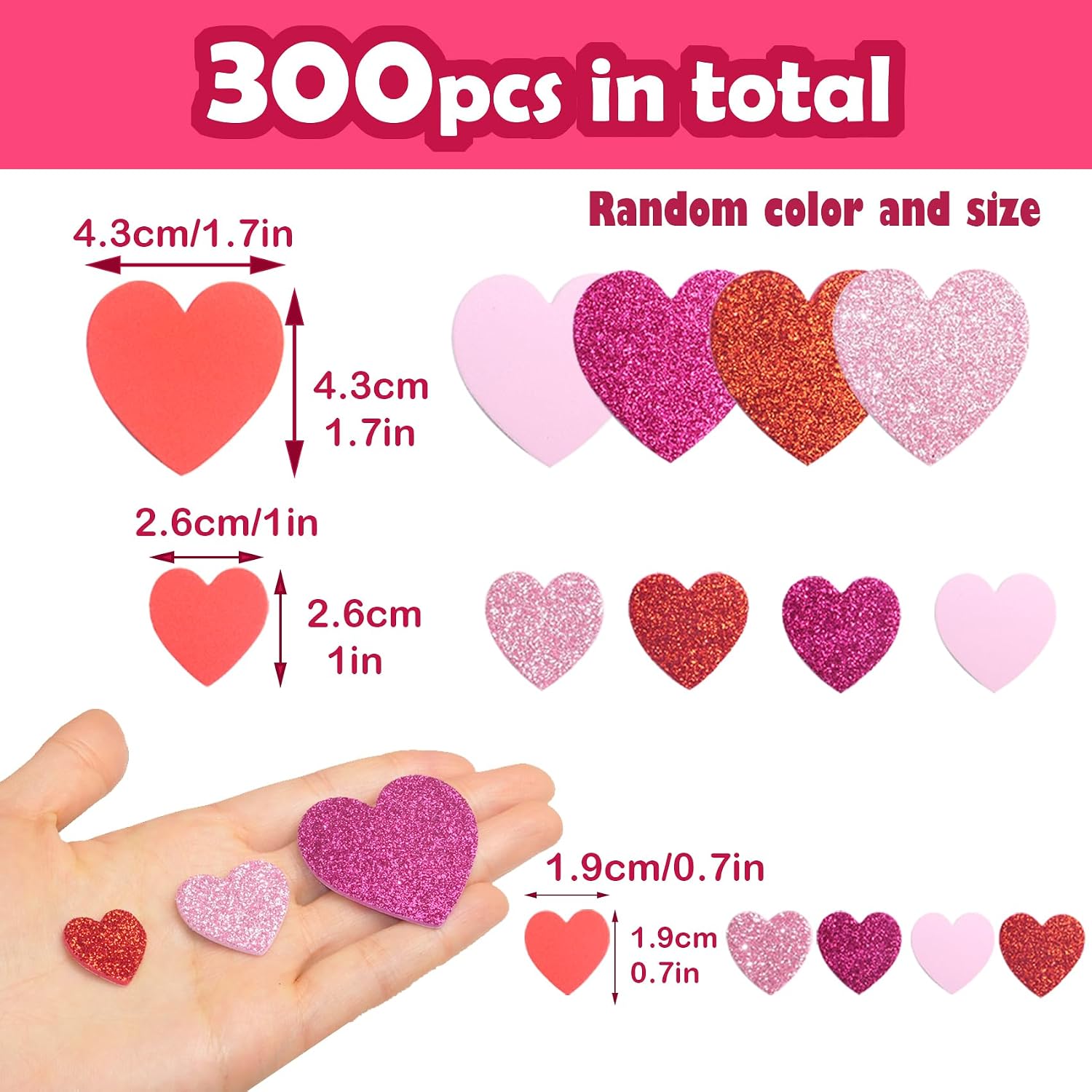 HADDIY Valentinstags-Schaumsto – Craft And Art Difference Bewertung und Preis