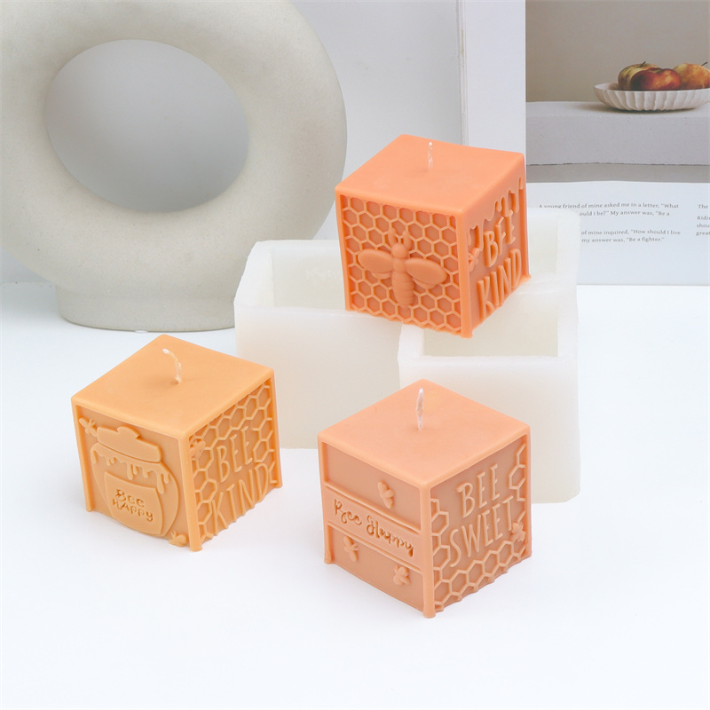 3D Waben-Säulen-Bienen-Silikon – Letter S Art Craft Bewertung und Preis
