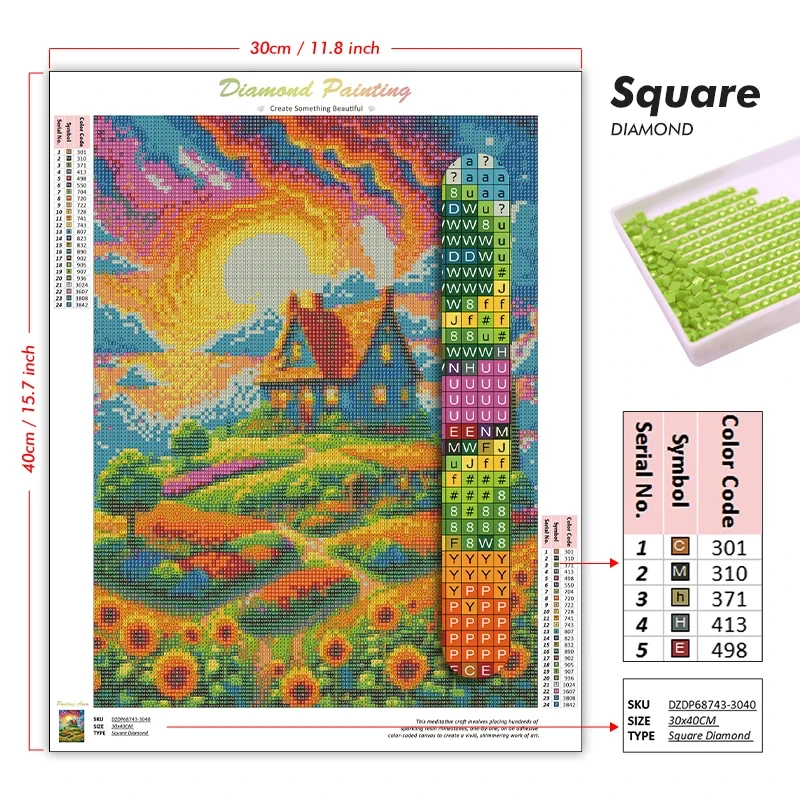 5D DIY Diamant-Malerei-Set Sai – Art Craft Website Bewertung und Preis