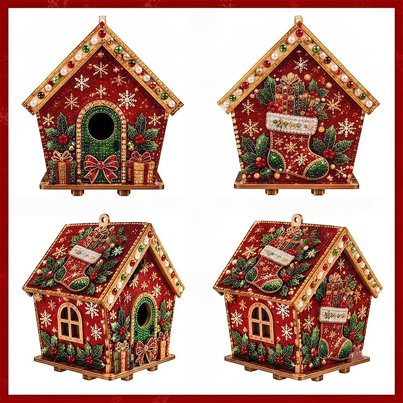 3D-Diamant-Holzhaus-Perlen-Dia – Art Craft Website Bewertung und Preis
