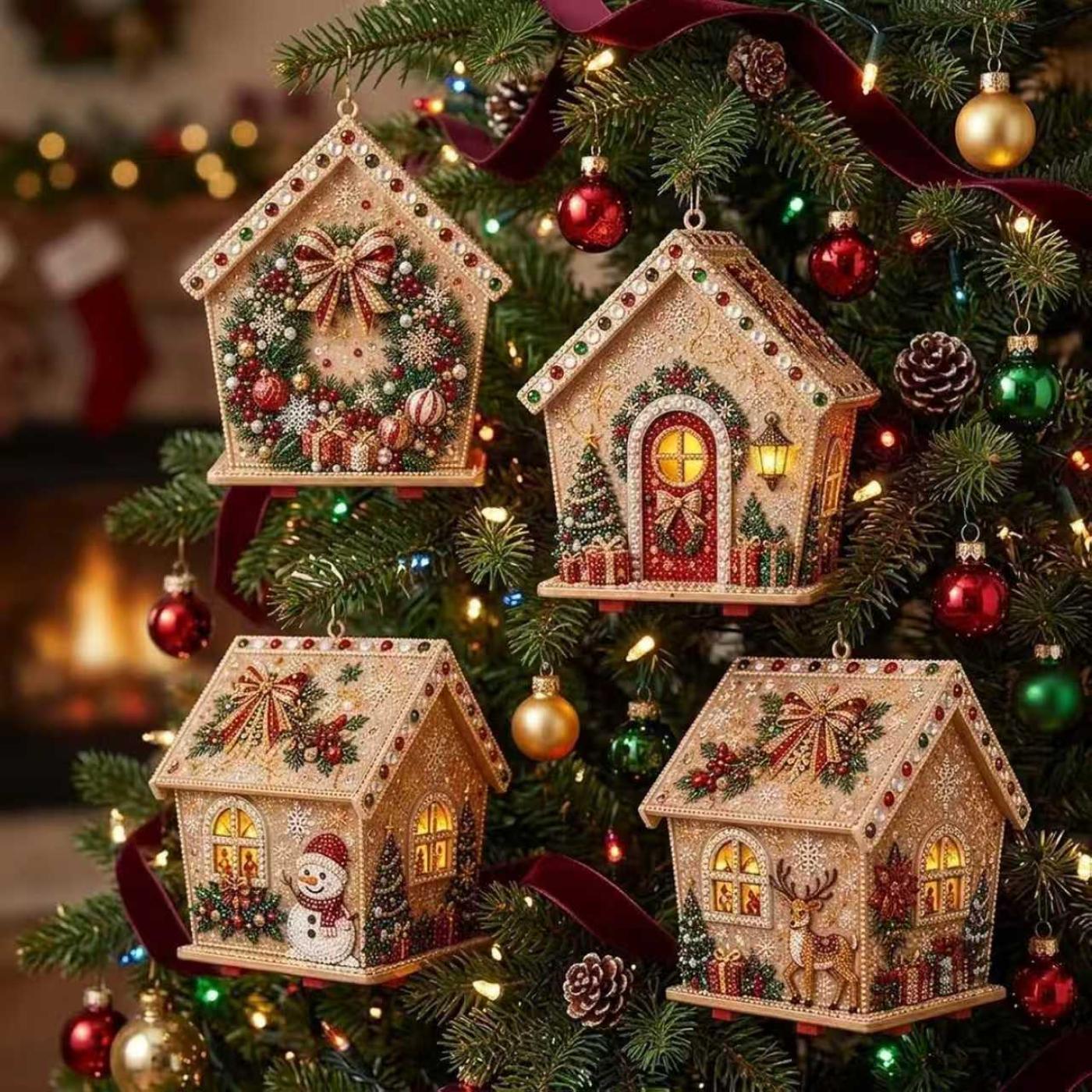 3D-Diamant-Holzhaus-Perlen-Dia – Art Craft Website Bewertung und Preis