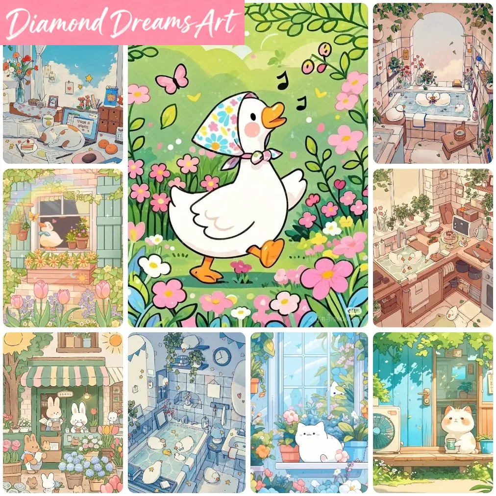 Rahmenlose, niedliche Cartoon- – Art Craft Duck Bewertung und Preis