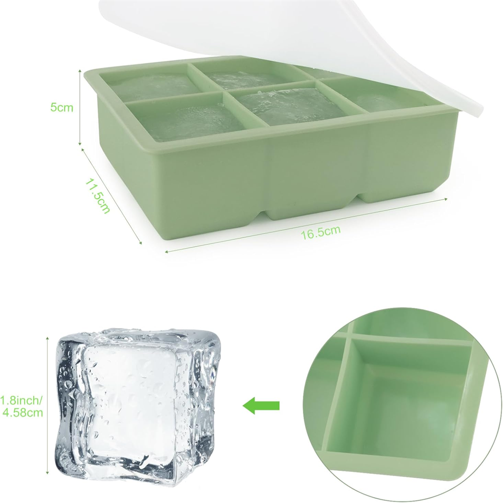 Großes Eiswürfelform mit Decke – Art Craft Ice Cream Bewertung und Preis